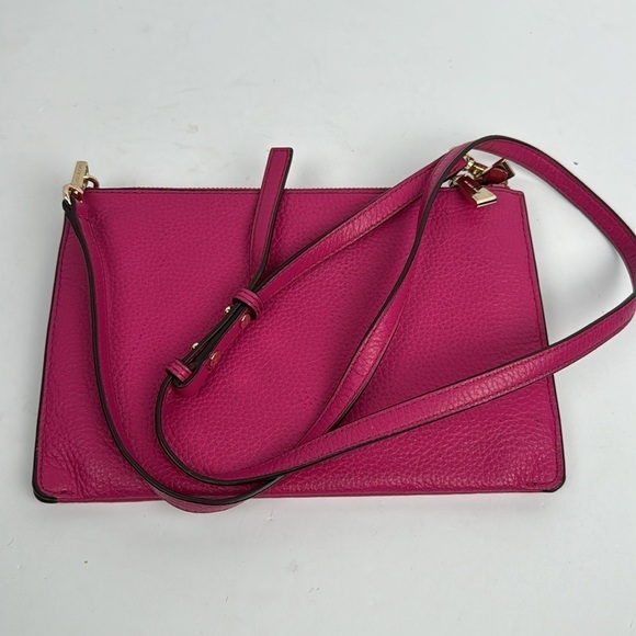 MICHAEL KORS Leather Double Pouch Crossbody - Picture 7 of 13